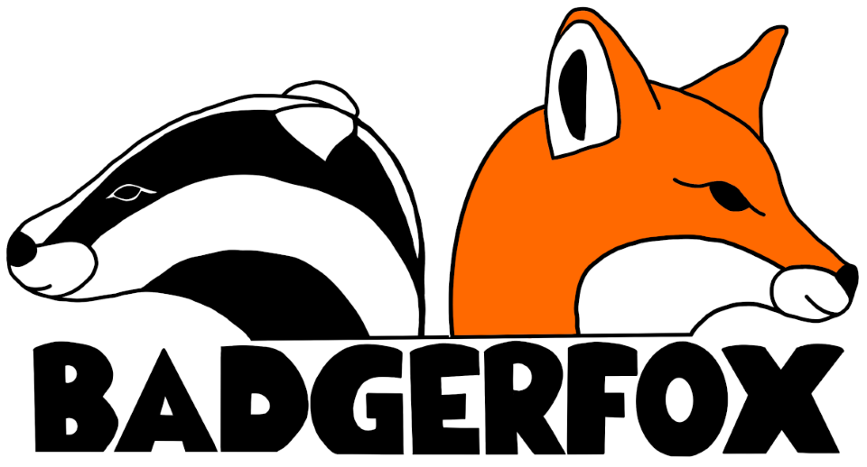 Badger and fox